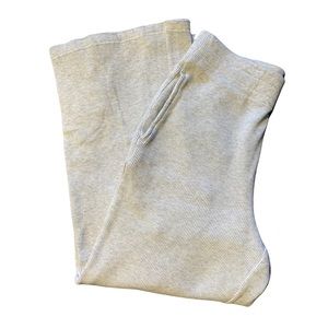 Jackson Rowe waffle knit wide leg pants